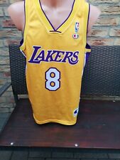 Los Angeles LA Lakers Trikot KOBE BRYANT Champion Jersey Shirt NBA Camisola M 44