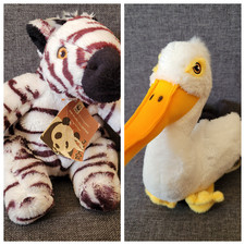 WWF Stofftier Zebra Pelikan