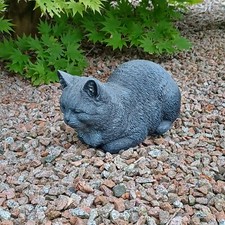 Steinfigur große schwarze