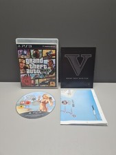 GRAND THEFT AUTO V (5) + MAP + ANLEITUNG SONY PLAYSTATION 3 PAL KOMPLETT GTA PS3