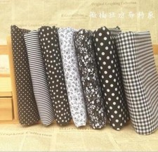 DIY Stoffpaket  Schwarz Quilt