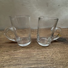 2x Mini Bierkrug Glas Schnaps