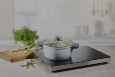 CASO Germany Platte IN Induktion S-LINE 3500 Schwarz/Silber