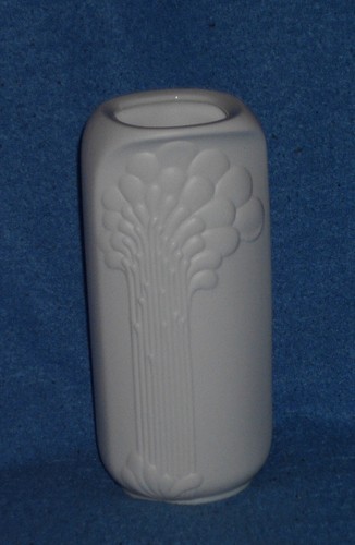 Schöne weiße vase bisquit - weiße,
