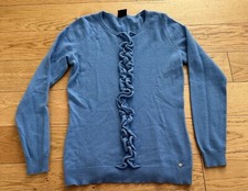 MADELEINE Cashmerepullover Damen Gr:S blau Casual-Look 100% Kaschmir Top Zustand
