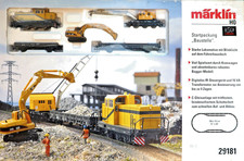 Märklin 29181 H0 Modellbahn Startpackung Baustelle OVP
