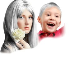 Temporäre haarfarbe wachs - haarfarbe,