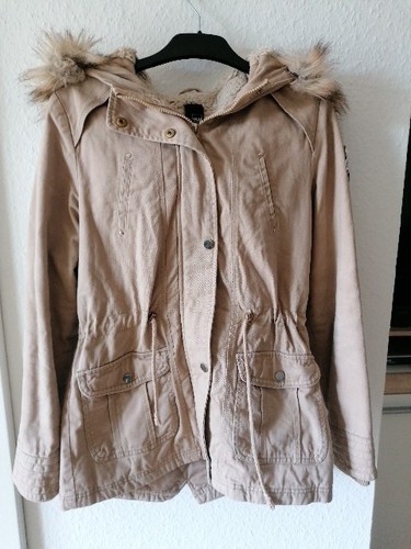 Damen winterjacke 36 beige - 36,