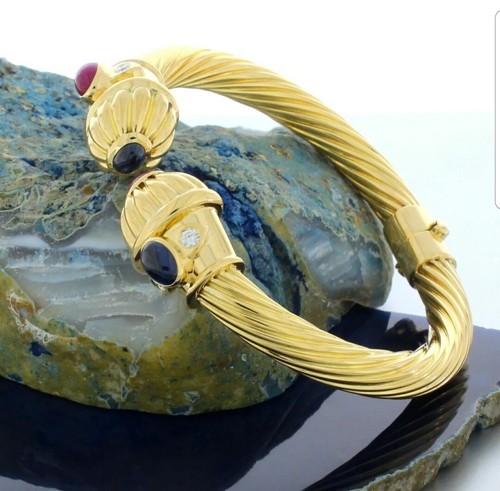 Armreif 750 gold karat - armreif,