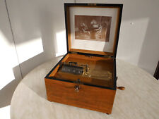 TOP Gold Geldanlage Troubadour 9 Platten 29,5cm antique bells music box 9 discs