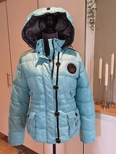 NICKELSON Coole Shiny Designer Luxus Jacke Anorak L 38/40 tailliert Glanznylon