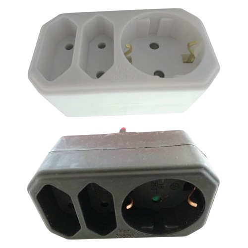 3fach steckdosen adapter - 3fach,