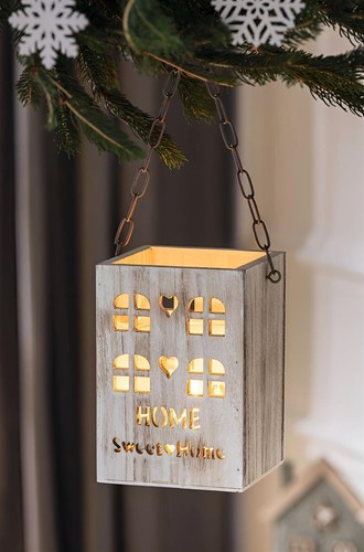Holz laterne windlicht home - holz,