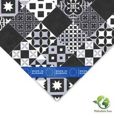 Amadora 990D CV-Belag Robuster Vinylboden mit stilvoller grauer Vintage-Fliese