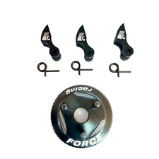 3 Backen Tuning Kupplung für SG-Welle und OS-Welle FORCE Engine AY-002