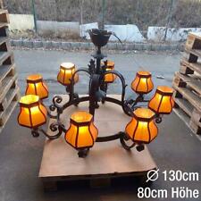 KNEIPEN RESTAURANT LAMPE KNEIPENLAMPE BAR RETRO ANTIK VINTAGE DECKENLAMPE 130CM