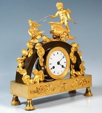 FRANZÖSISCHE EMPIRE KAMIN UHR