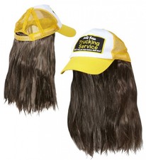 Trucker Kappe mit Haaren