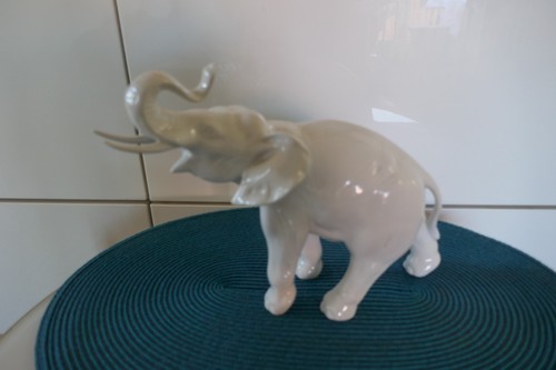 Elefant royal dux - elefant, weiß
