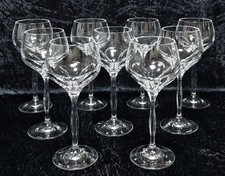 Nachtmann Bleikristall - 9 St.Set Weingläser - Serie "Stefanie" - H. 18,2 cm.