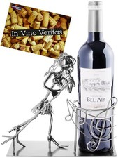 Weinflaschenhalter Saengerin