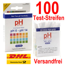 100x pH Test Streifen