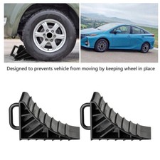 2 Unterlegkeile mit Griff Bremskeile Stütze Bremskeile Radkeile Anhänger PKW