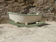 Kinder Schaukelschiff Holz verschraubt – Spielzeug & maritime Deko Frankreich