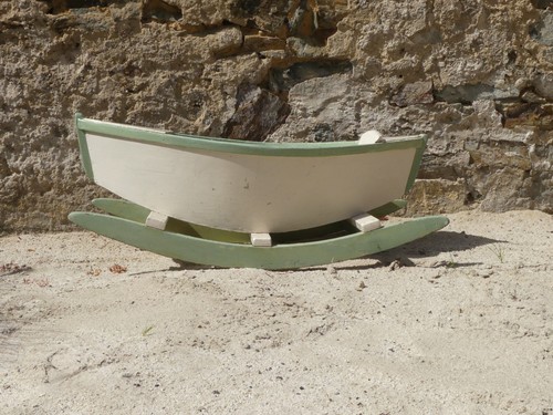 Schaukelschiff holzboot - schaukelschiff,