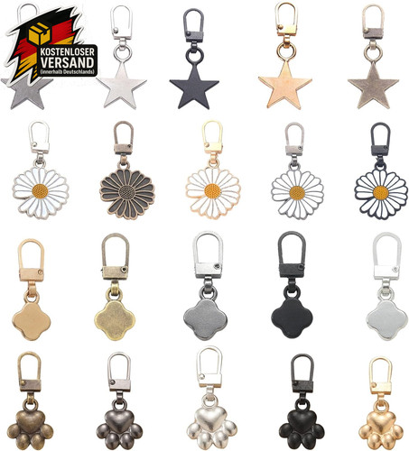 Reißverschluss anhänger set - reißverschluss,