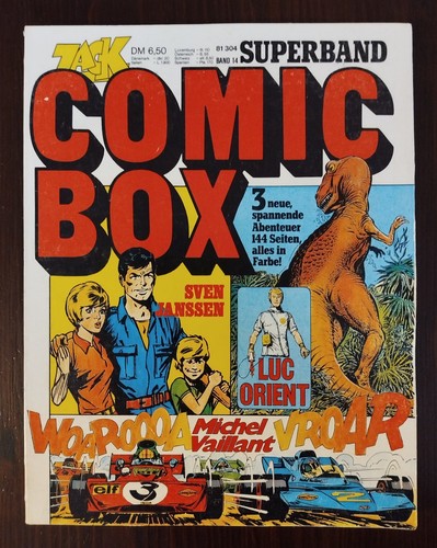 Koralle zack comic - zack, box