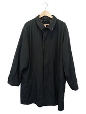 STONES Klassischer Herren Mantel Gr. 44/L Schwarz Elegant Business