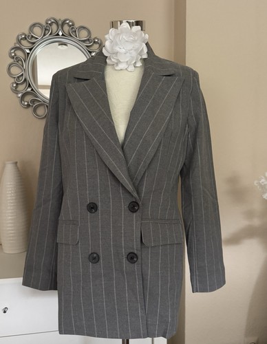 Oversize nadelstreifen long - oversize,