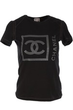 CHANEL T-SHIRT SCHWARZ 2007