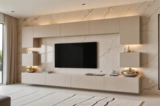 Wohnwand RIVA Kaschmir Matt