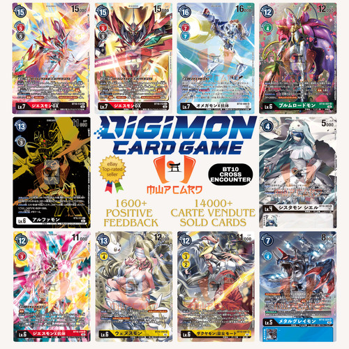 Digimon bt10 cross - cross, encounter