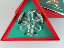 Swarovski 1992 Weihnachtsstern 6 cm Ovp Zertifikat  Top Zustand 