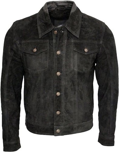 Herren ziegenleder wildleder - herren,