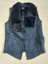 Weste von Esmara Größe M 40/42  in Schwarz Fake Fur