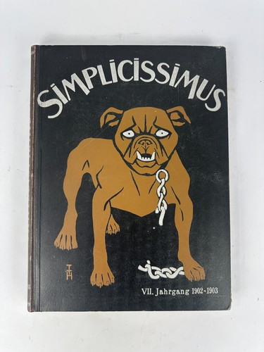 Antikes buch simplicissimus - buch,