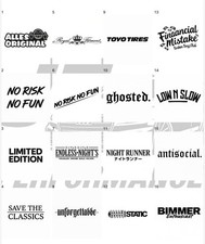Tuning Sticker 100cm -Auto