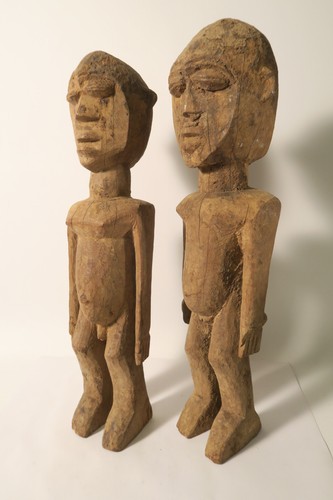 Paar alte lobi altar figuren - alte,