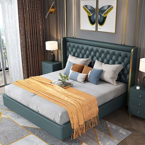 Klassisches bett doppelbett - klassisches,
