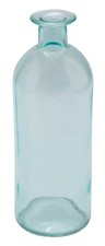 Deko vase glas hellblau - deko,