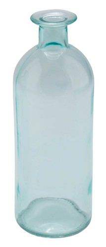 Deko vase glas hellblau - deko, –
