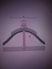 100 ALU Aluminium natur KALOTTEN 18/76 Blank VE mi Sicke Acryl Wellblech Platten
