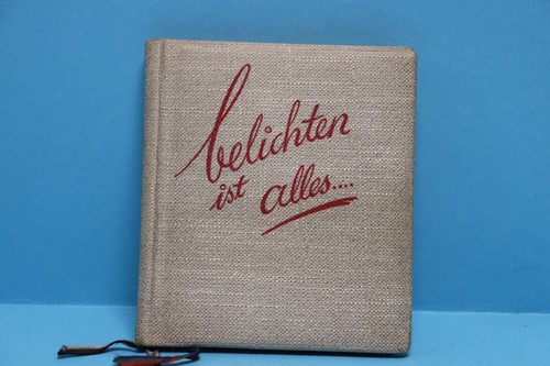 Belichten ist alles - belichten,