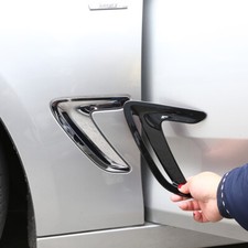 GLANZ Schwarz Kotflügel vorne Luftdüse Rahmen für BMW 3 Gran Turismo F34 2012-18