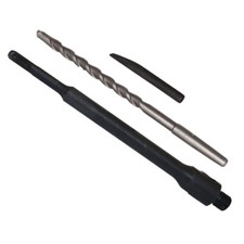 Adapter Set - M16 auf SDS Plus lang inkl. Zubehör für Bohrkronen mit 180 mm Nutz