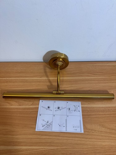 Led bilderleuchte gold - led,
